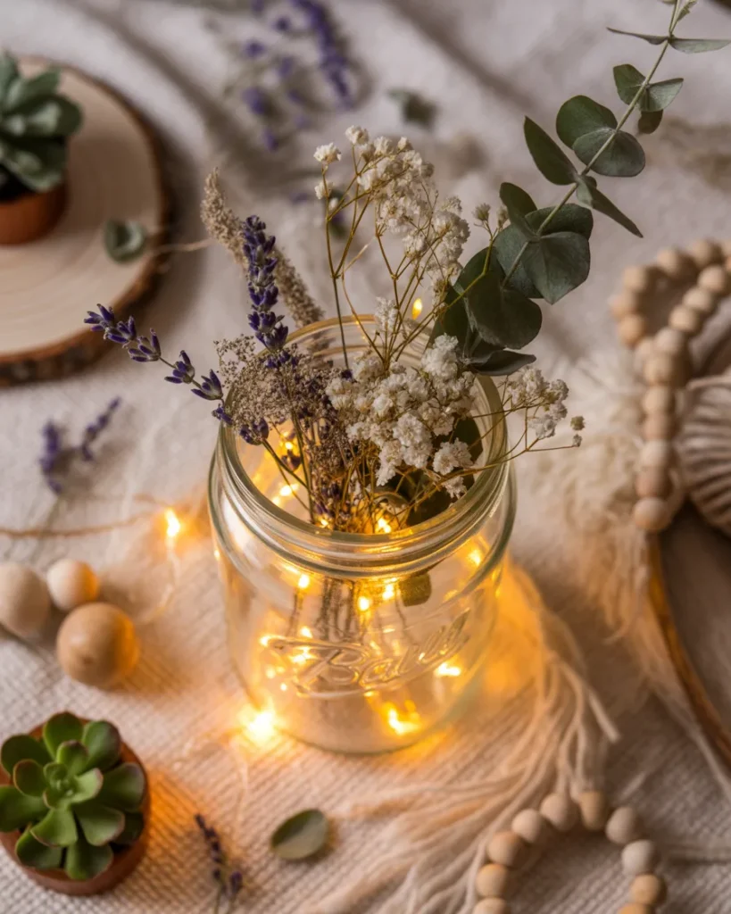 Add Decorative Items Like Flowers or Stones