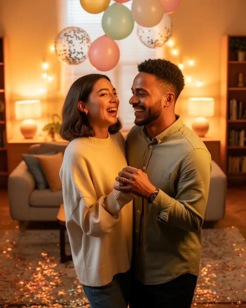 Simple Gender Reveal Ideas at Home