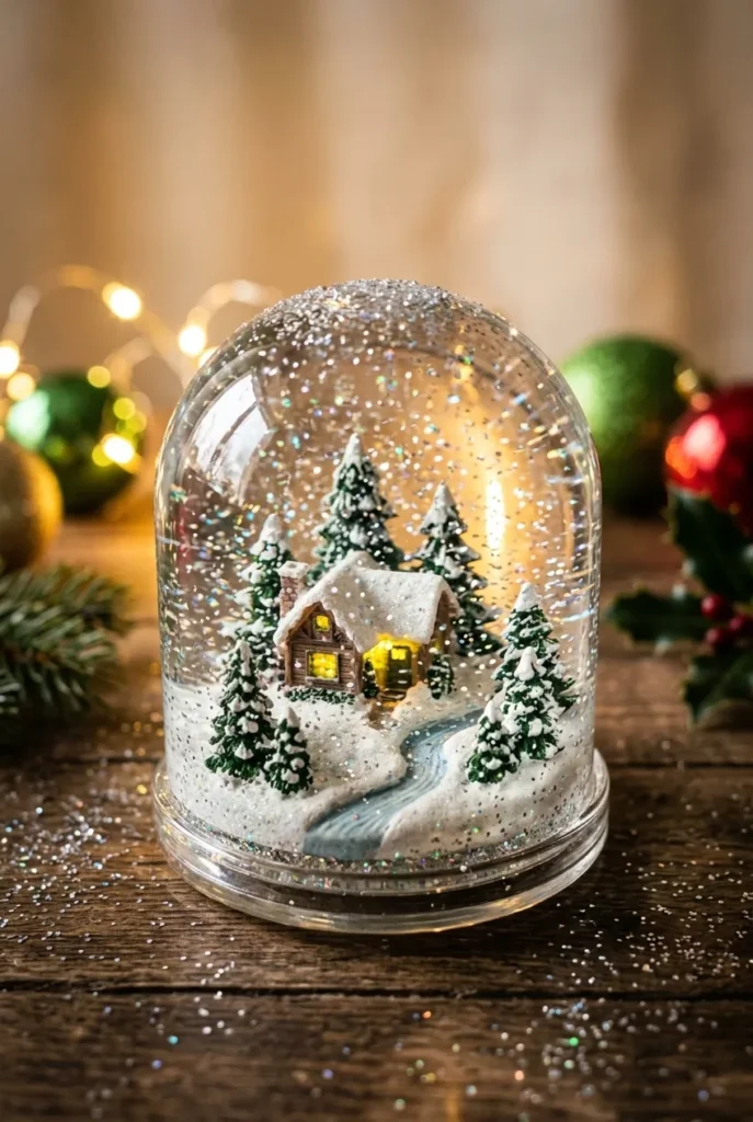 DIY Snow Globes