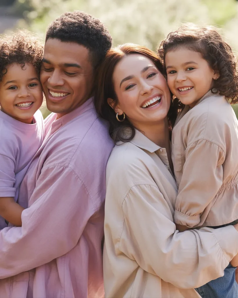 Coordinated Family Outfit Ideas for Gender Reveal