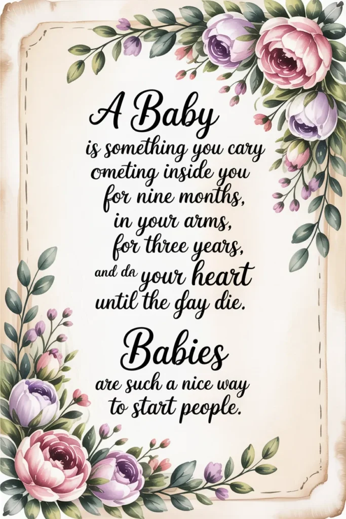 Baby Quotes Page