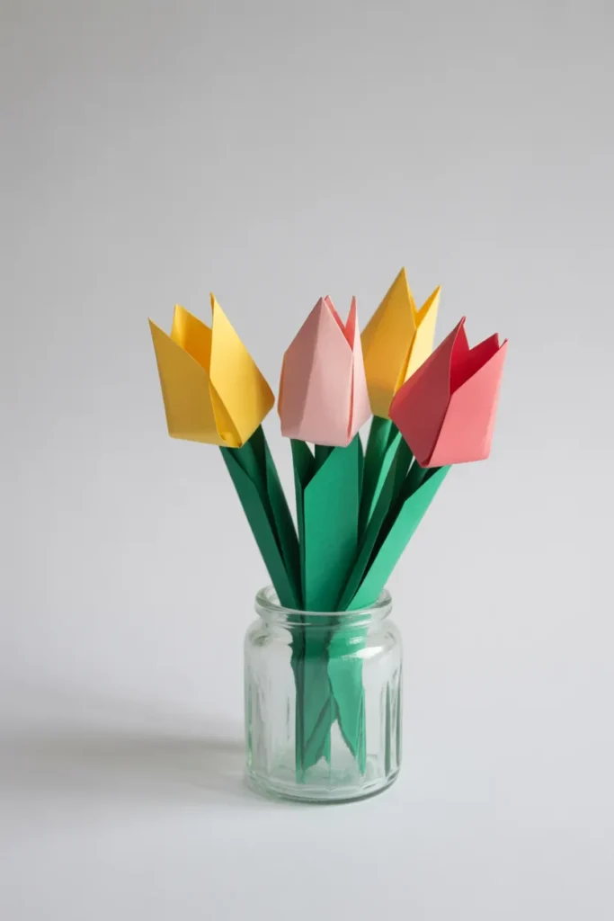 3.Origami Tulips