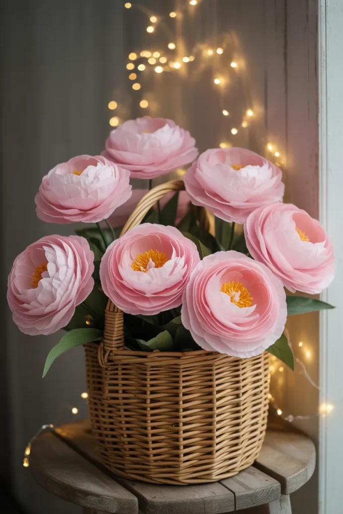 4.Tissue Paper Peonies