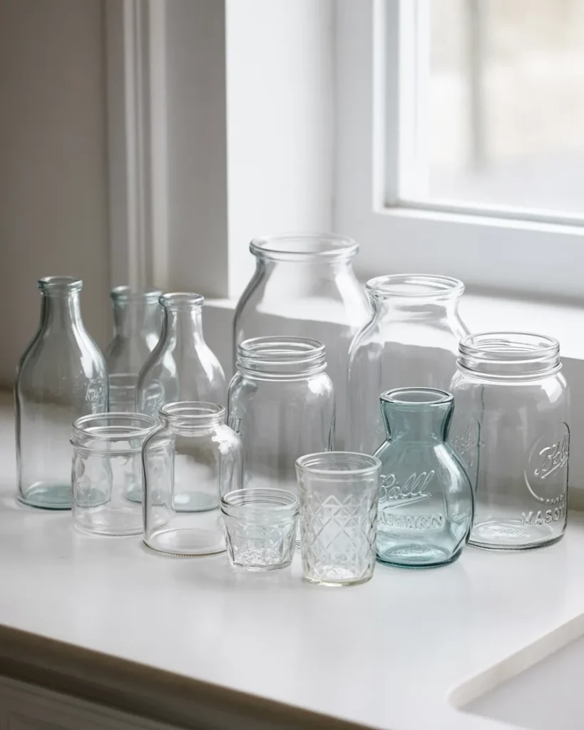 Select a Suitable Jar, Bottle, or Container