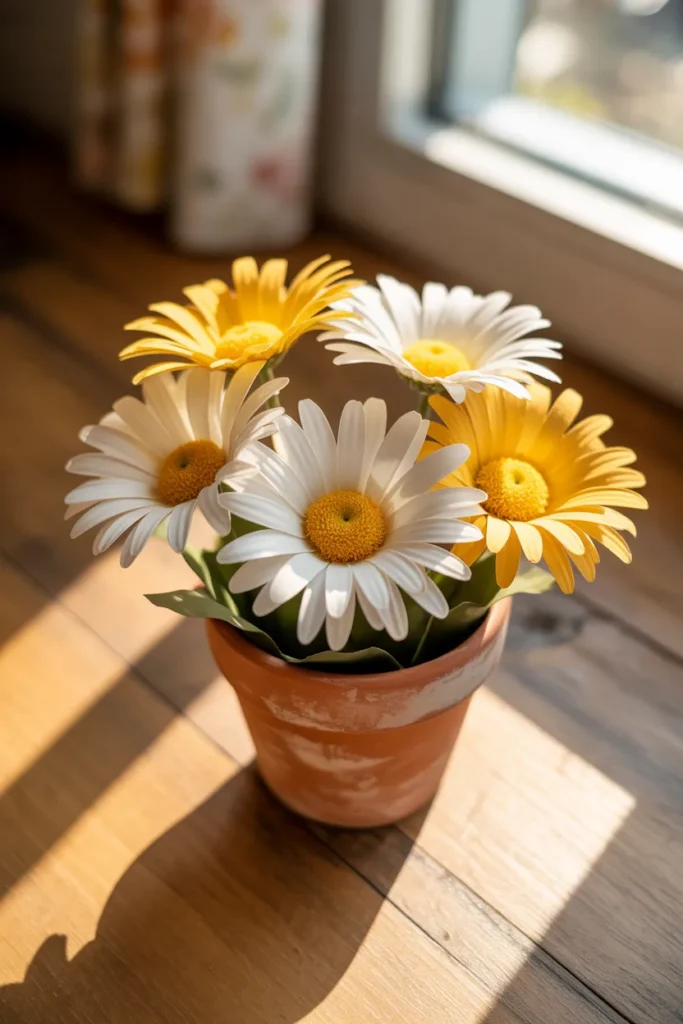6.Paper Daisy Bouquet