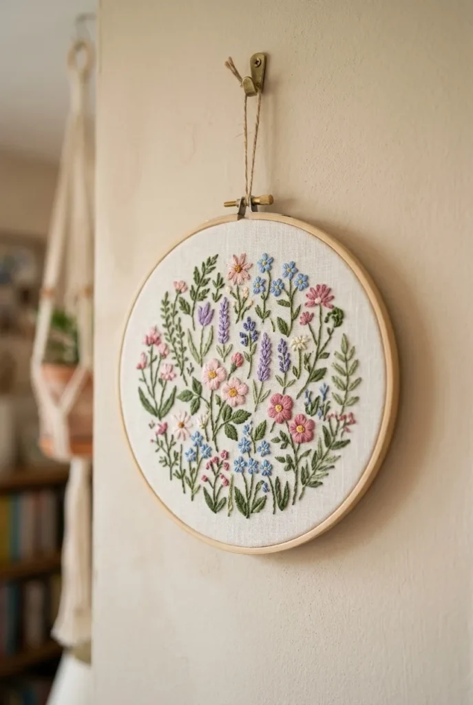 Embroidery Hoop Art