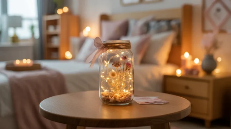 How To Make Fairy Light Lamps